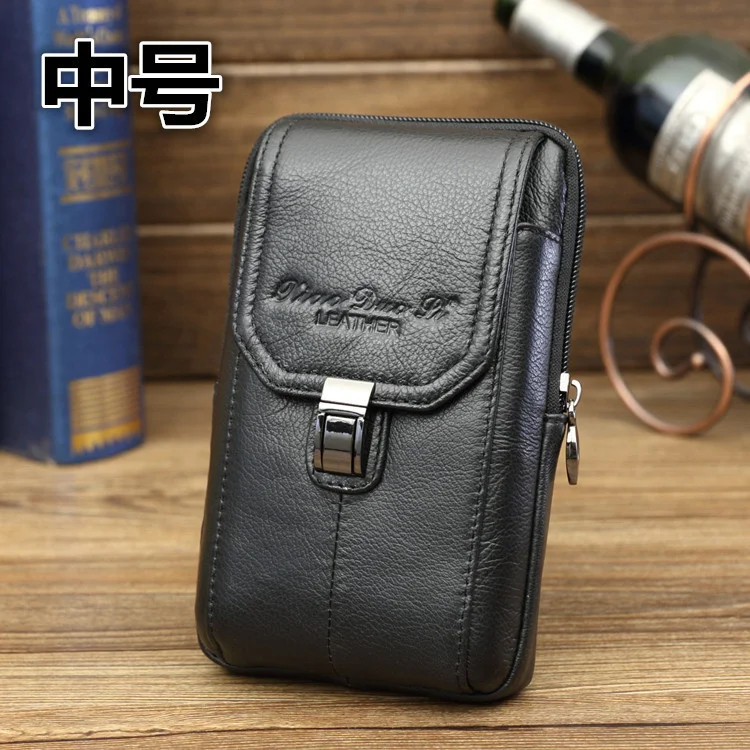 Sac Banane Sac De Ceinture Sac De Téléphone Portable Pour Homme Marron