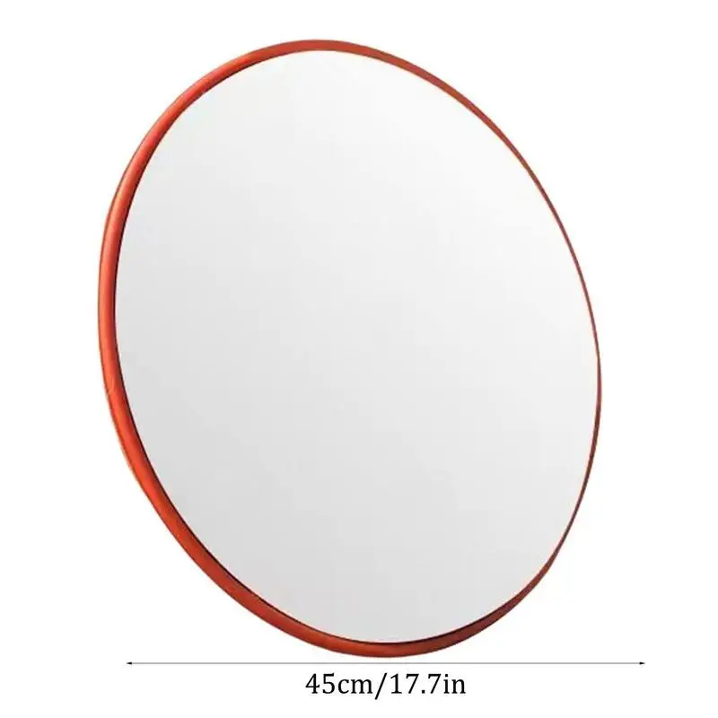 Blind Spot Mirror Wide Angle Mirror Convex Mirror Outdoor 17.72 inch Road Safety Convex Mirror Adjustable Parking Garage Round Traffic Fish Eye