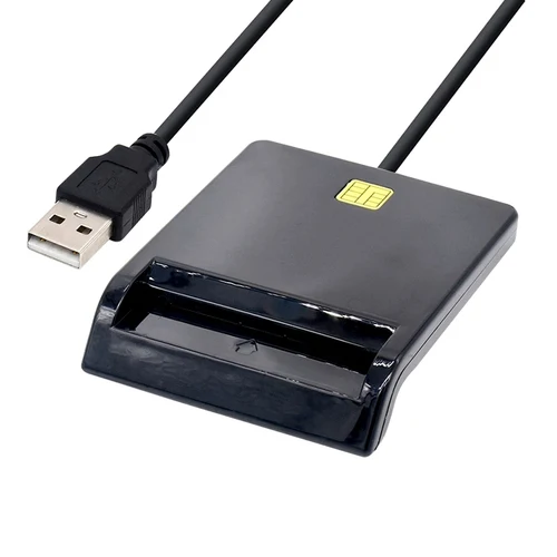 X01 USB 스마트 카드 리더 은행 카드 IC/ID EMV 카드 리더 Windows 7 8 10 Linux OS USB-CCID ISO 7816 2