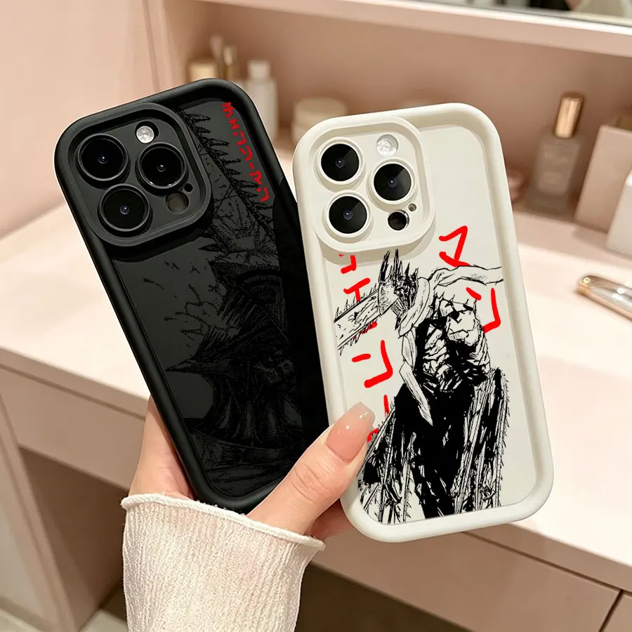 Shockproof Anime Chainsaw Man Pochita Phone Case