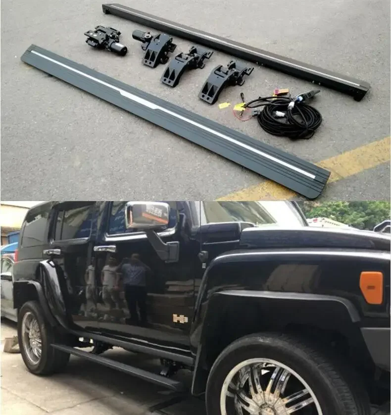 Alta Qualità Per Hummer H2 H3 Pedana A Pedale Per Motore Elettrico Pedana Laterale Nerf