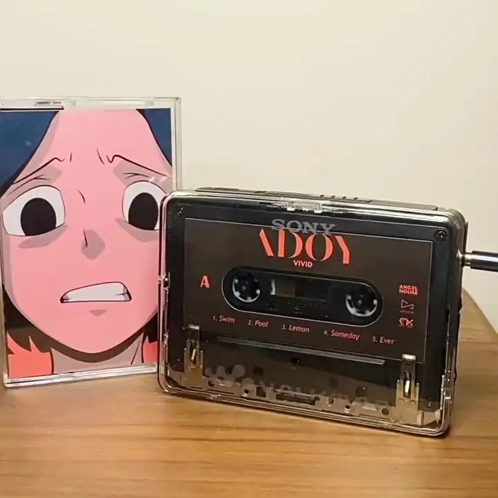 Retro Adoy Band Music Tape VIVID Cosplay Cassettes