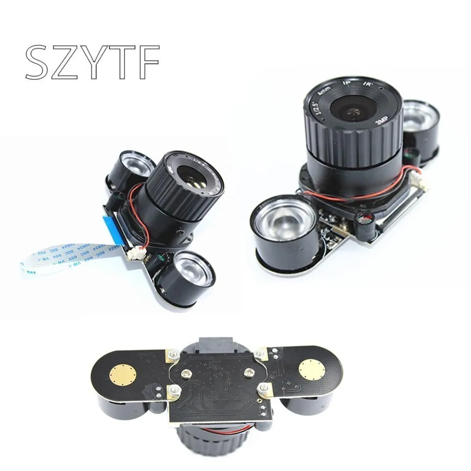 Camera Automatic Switching Infrared Light Raspberry Pi 4Mm Night Vision Large Lens Camera  For Raspberry Pi 
