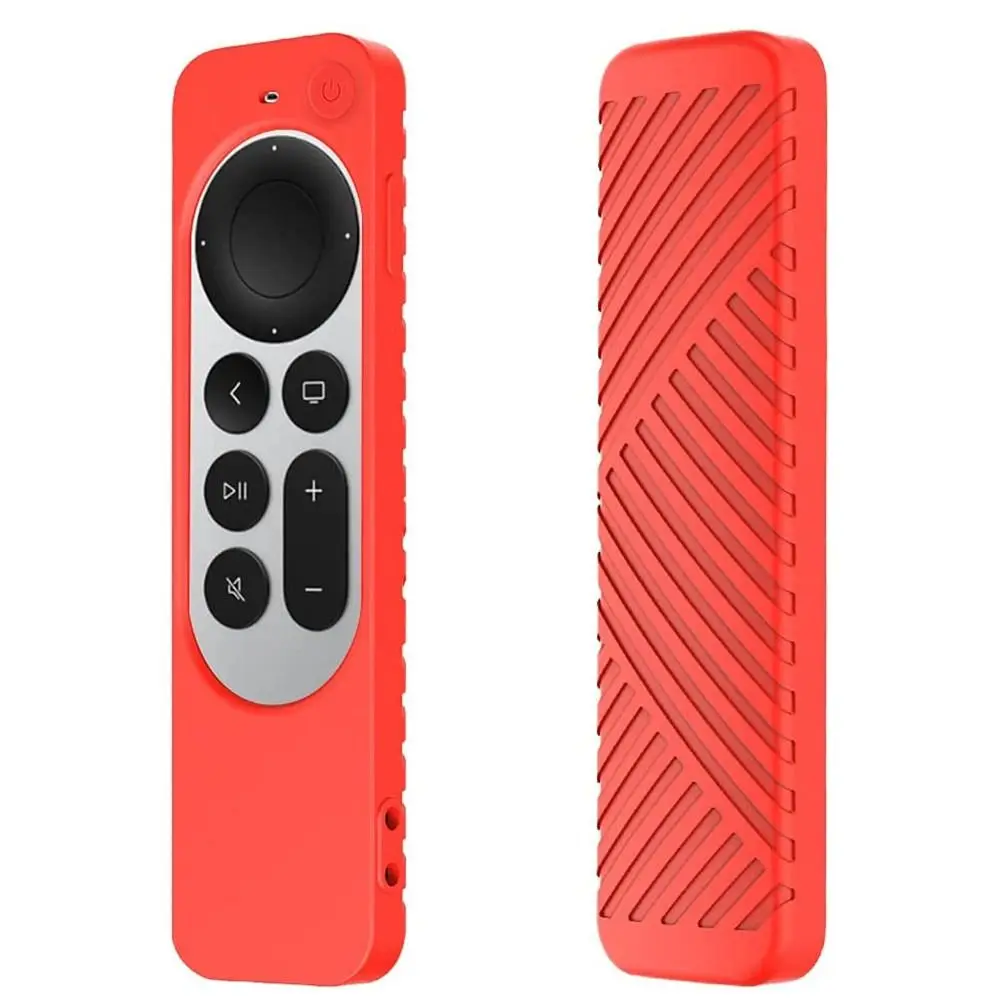 

Soft Protective Sleeve Full Cover with Landyard Silicone Cover Anti-Slip Shockproof for Apple TV 4K 2022 Remote Control