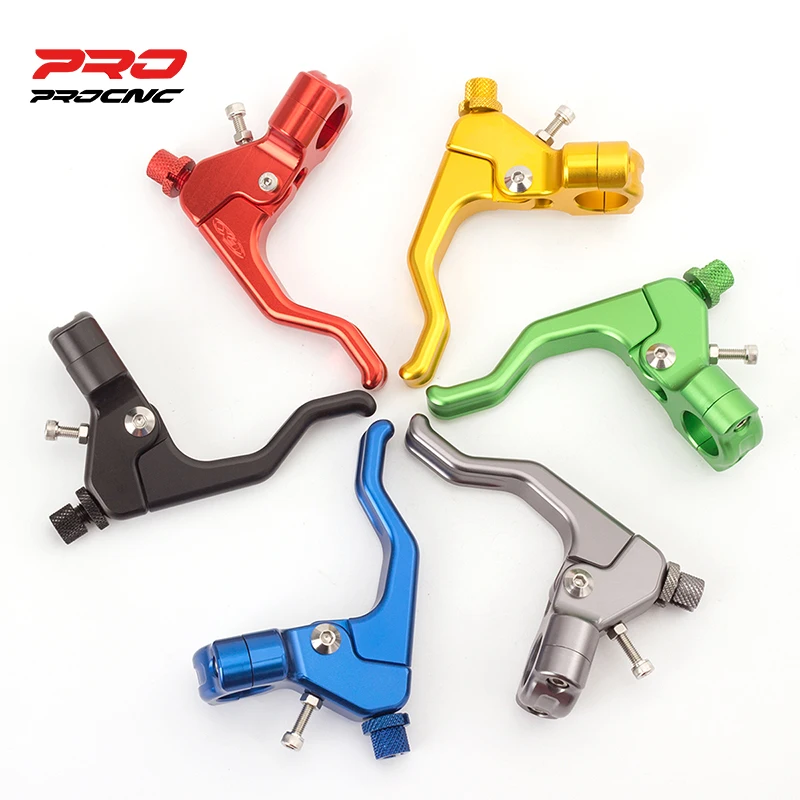 CNC Short Stunt Clutch Lever Perch For Honda Yamaha Kawasaki Suzuki Dirt Bikes e