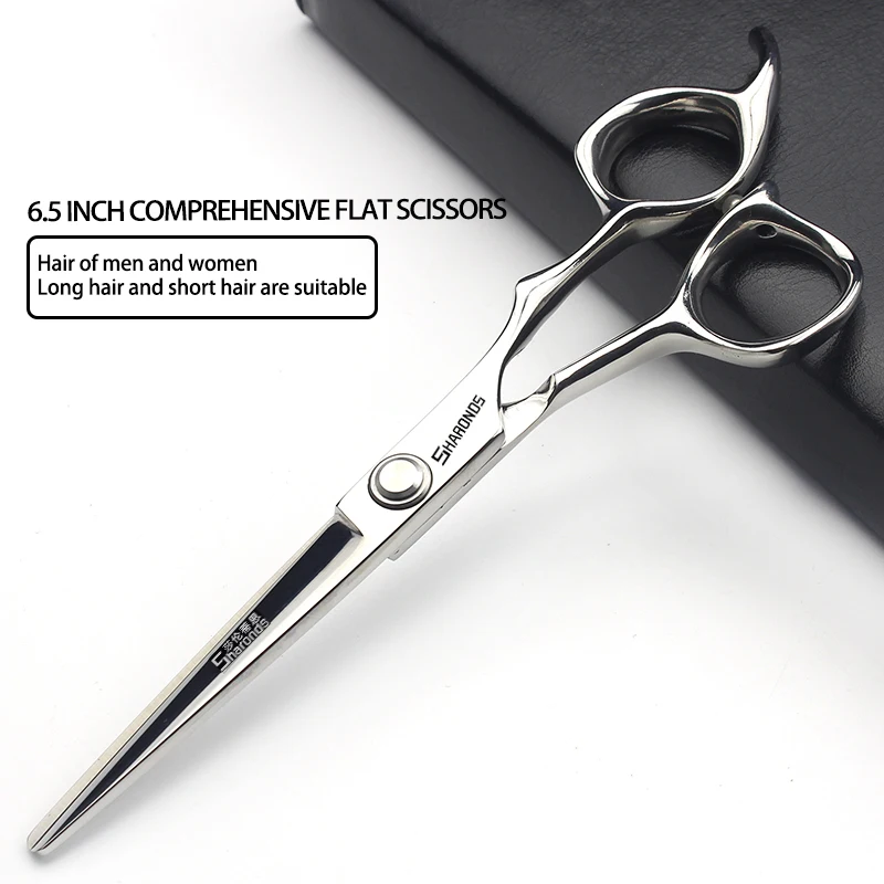 Description Picture 4 of item6/6.5/7/7.5/8/9inch hair clippers, professional hair salon, hair cutting head thinning, hair cutting flat, and bangs divine tool
