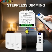 433mhz 220v LED Dimmer Switch Brightness Adjustable Module Support 2 Way control Push Button switch For 10~150W LED and Halogen