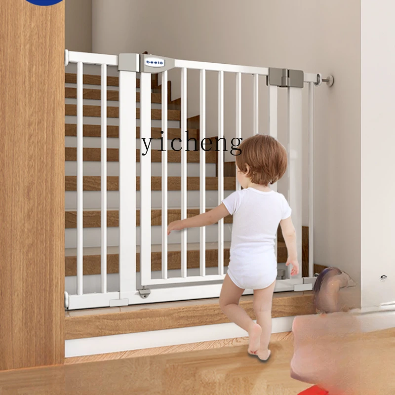 XL Stair Raile Children's Safety Gate Stairs Protective Grating Partition Door Punch-Free