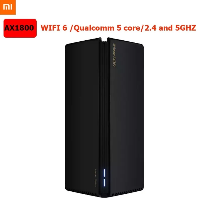 Роутер Xiaomi AX1800 Wi-Fi 6 гигабитный 2 4 ГГц 5 5-ядерный двухдиапазонный роутер OFDMA с