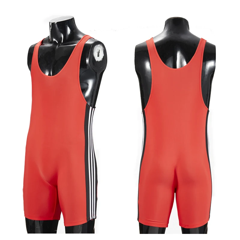 Sports Suit Powerlifting Singlet Exercise Sets Weight Lifting Suit Training Competition Wrestling Suit Lifting Gym Men Wrestling Wardrobe Coverall