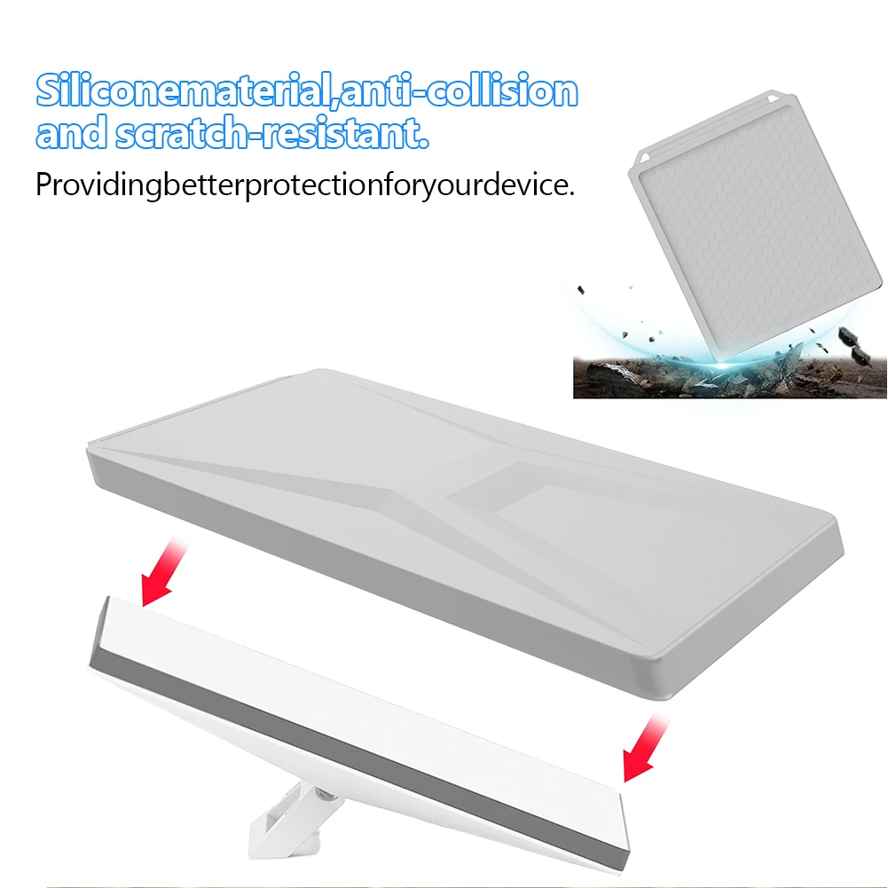 Silicone Protective Case Waterproof Outdoor Portable Case Anti-Drop for Starlink Mini Dish Accessories starlink protective cover
