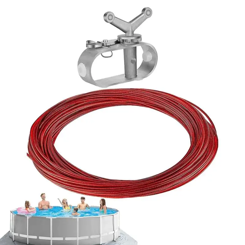ProfessionalSwimmingPoolCoverCableWinchKit100ft130ft150ftFor