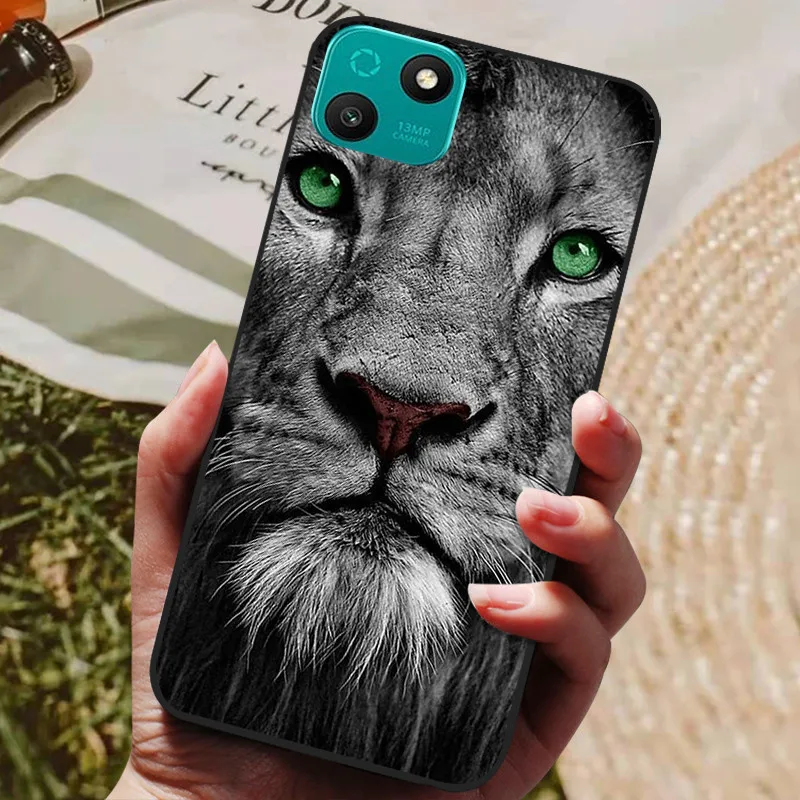 Shockproof Black Silicone TPU Phone Case Cover