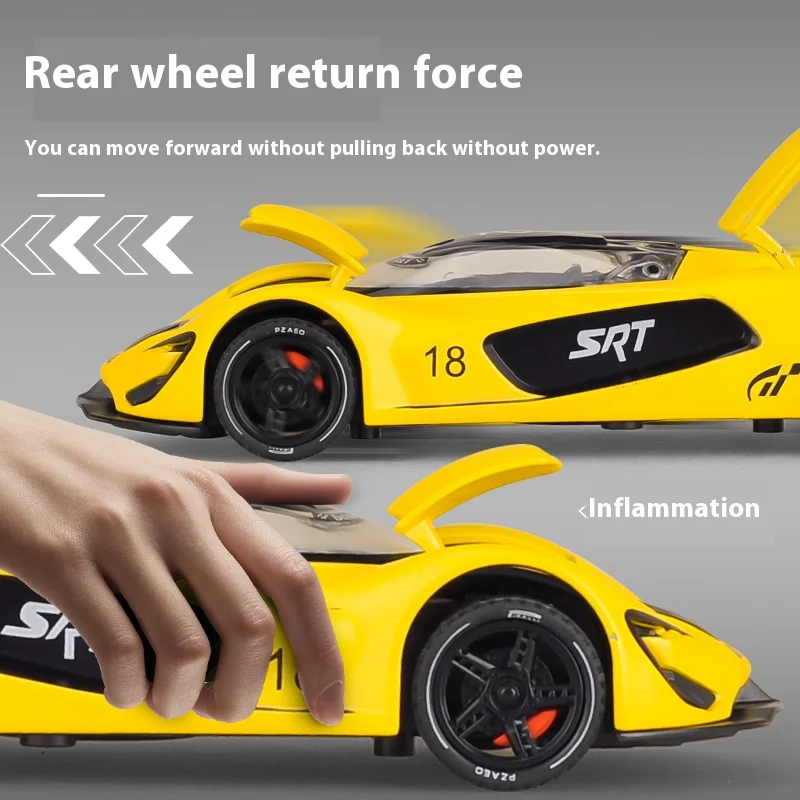 1:32 Dodge Tomahawk SRT V10 Concept Sports Car Alloy Metal Diecast