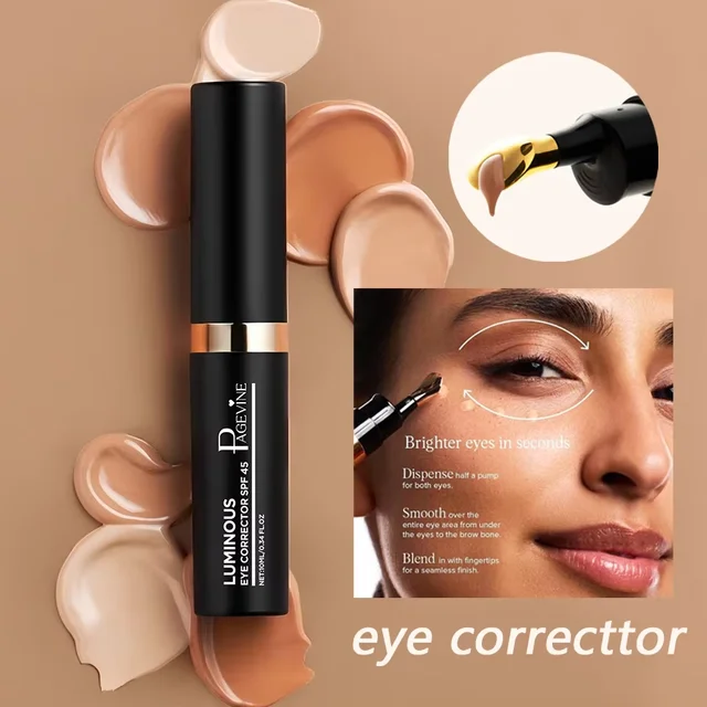 4 color Luminous Eye Concealer Concealer brightens conceal,dark circles under the eyes,concealing makeup liquid concealer 2