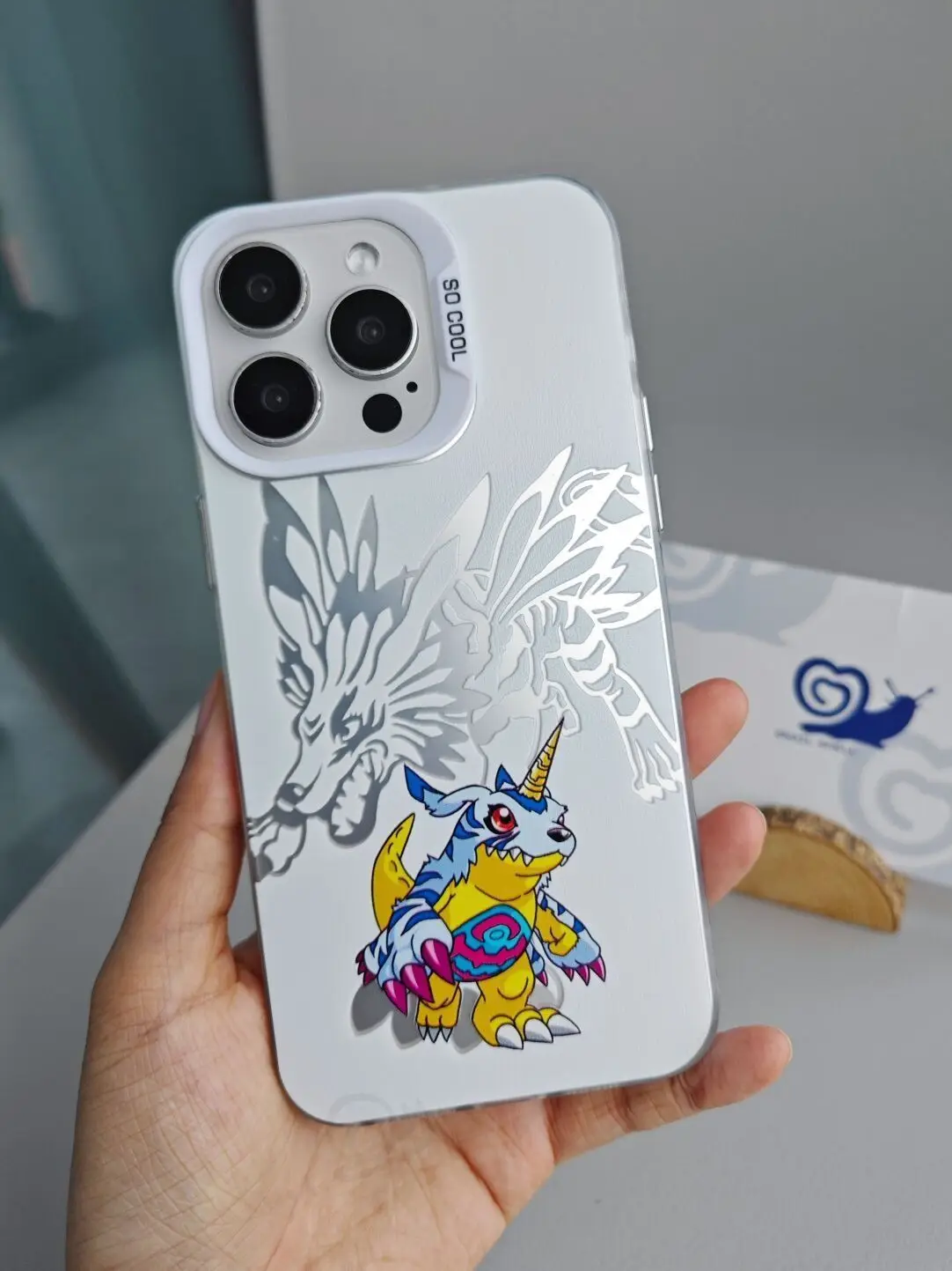 Luxury Matte Y2K Digimon Fashion Phone Case