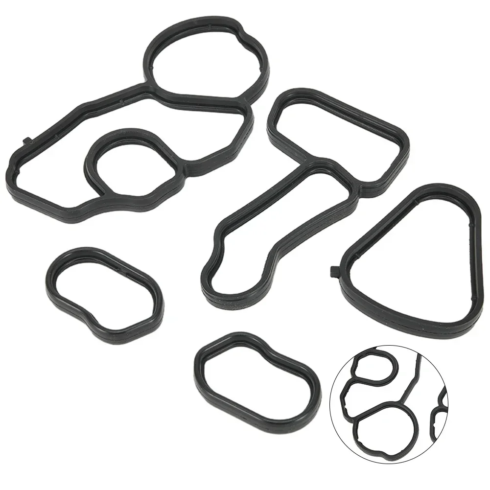 Auto Parts Gasket Seal 11427625484 11427625485 11427625486 11427625487 Black Kit Replacement For BMW F20 F21 F30 F31 F35