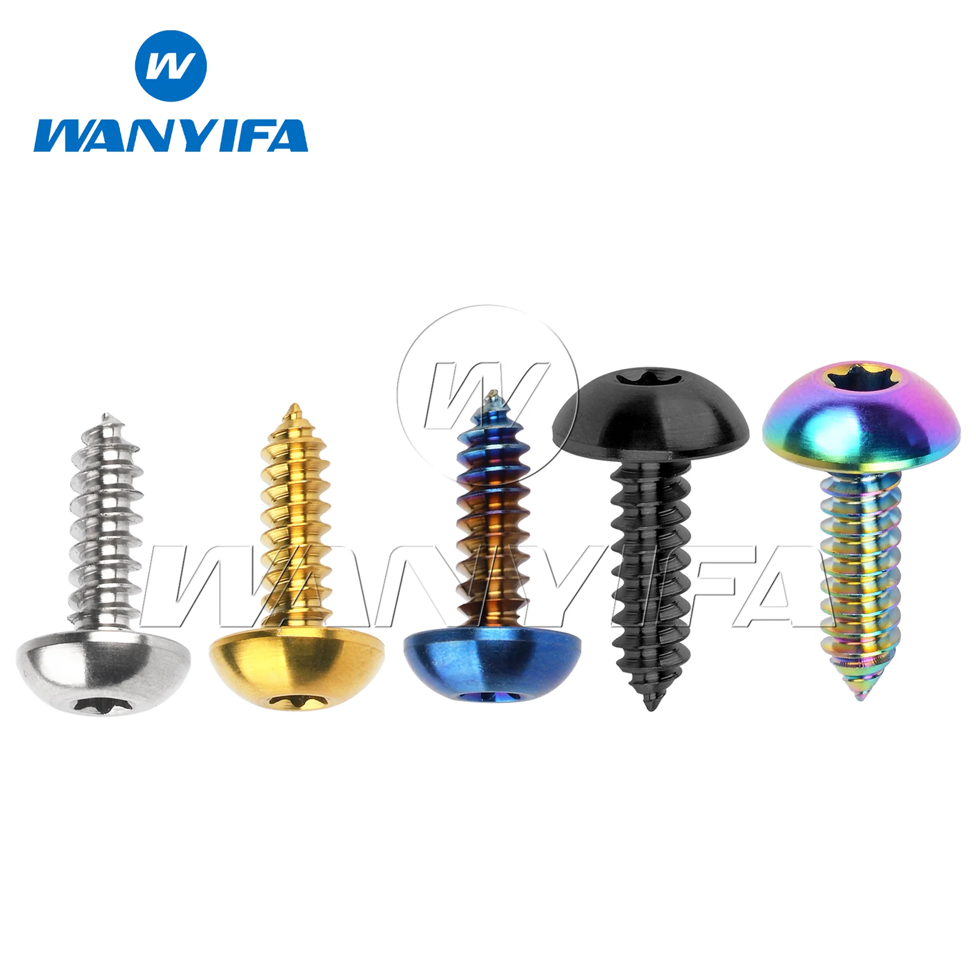 Wanyifa Premium Titanium Alloy Self-Tapping Bolt with Customization Options