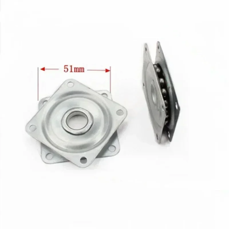 2/3/4 Inch Swivel Plates Bearing Swivel Metal 360Degree Rotating Rolling Bearing Turntable Display Stand Furniture Hardware rotating display stand rotating turntable plate