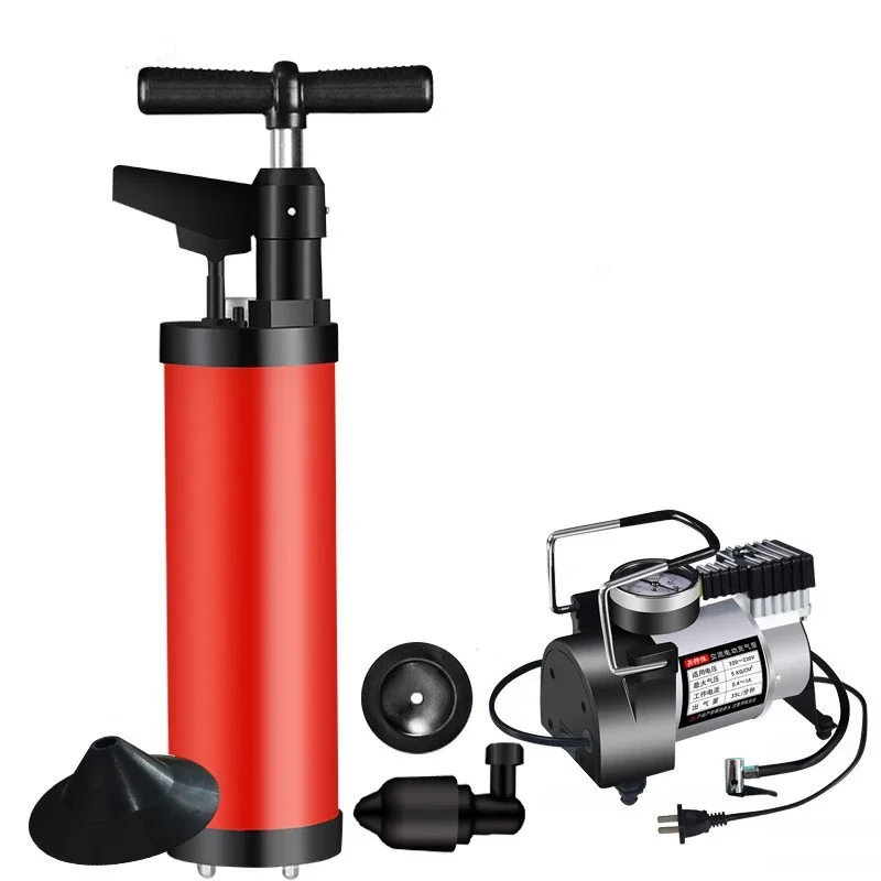 

High-Pressure Electric Sewer Household Toilet Pipe Unclogging Blocking Toilet Suck Floor Drain Tool