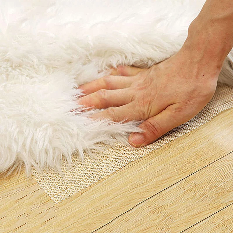 PVC Non Slip Rug Pads Can Cut Foam Anti Slip Underlay Yoga Sofa Mat  Carpet Cushion Floors Gripper Carpet Shower Mat 2