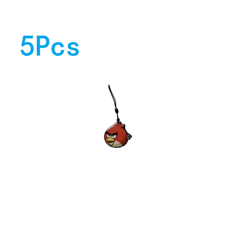 Rewritable RFID Key Tag with EM4305 T5577 Chip - 5 Pack