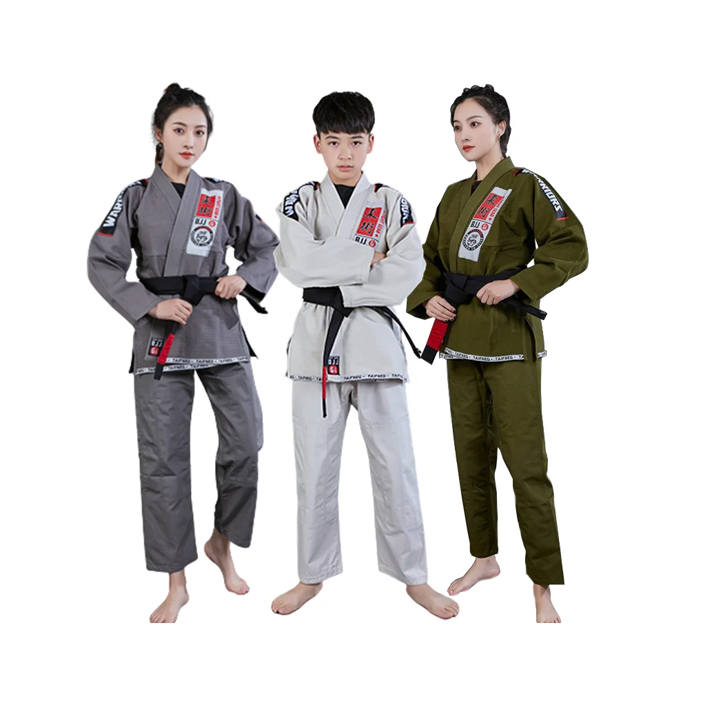 Brazilian Jiu Jitsu Gi Bjj Kimono Blue 450 Grams MMA Uniform Preshrunk Grappling Gis For Men Women With White Belt karate uniform,exercise accessories