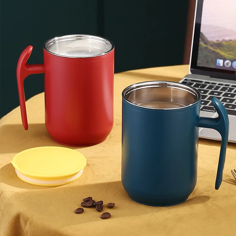 Taza térmica acero inoxidable 14oz mate surtido