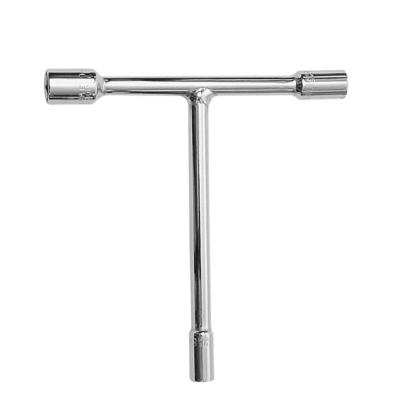 

3 Way Metric T-Socket Wrench 8mm, 10mm, 12mm, Socket End Motorcycles, ATV J60F