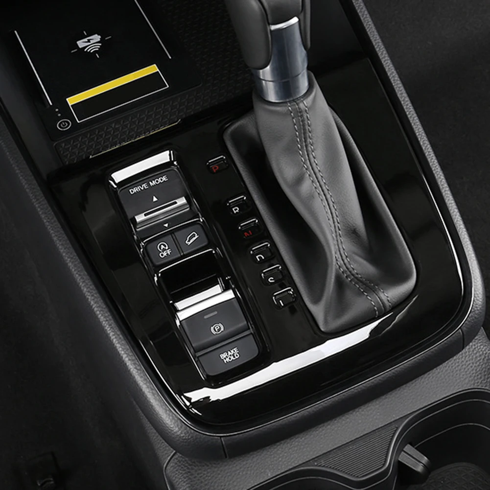 

Cover Car Gear Panel Driving Reliable Shift Trim Versatile Carbon Fiber Weather Resistant For Honda For CRV 2023 2024