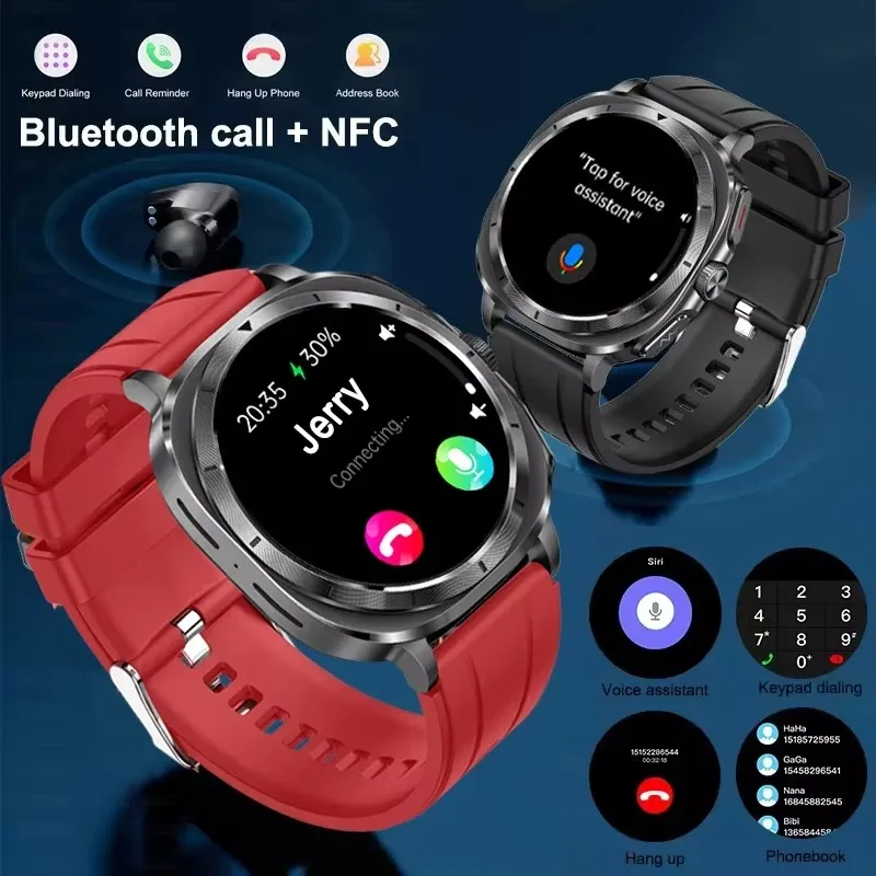 2025 New For Samsung Watch 7 Ultra Health Nursing Smart Watch Uric Acid  Blood pressure Body analysis ECG+PPG Men Women Watches 6