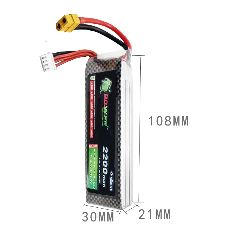 Lipo ͸ 3S 11.1v 2200mAh 30C LION  ͸, RC ︮ RC ڵ Ʈ     ϱ ׼