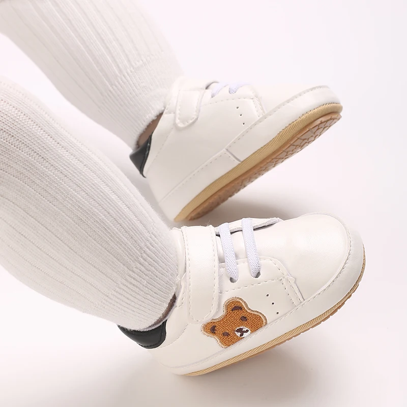Boys and Girls Panda Sports Shoes in Spring and Autumn Seasons Children's Fashion Sports Tablet Baby Shoes from 0 to 18 Months 6