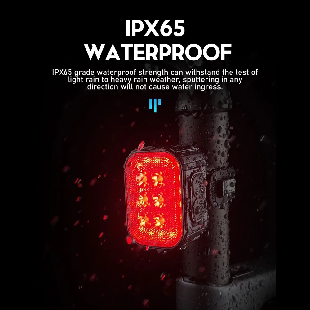 High-Intensity Rechargeable Bicycle Light Set - Ultra-Bright & Waterproof