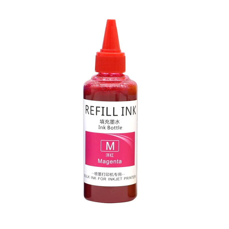 4Color Dye Ink Refill Kit 100ml Bottle For HP 364 655 178 950 951 711 932 933 903 953 940 934 935 920 678 685 Cartridges