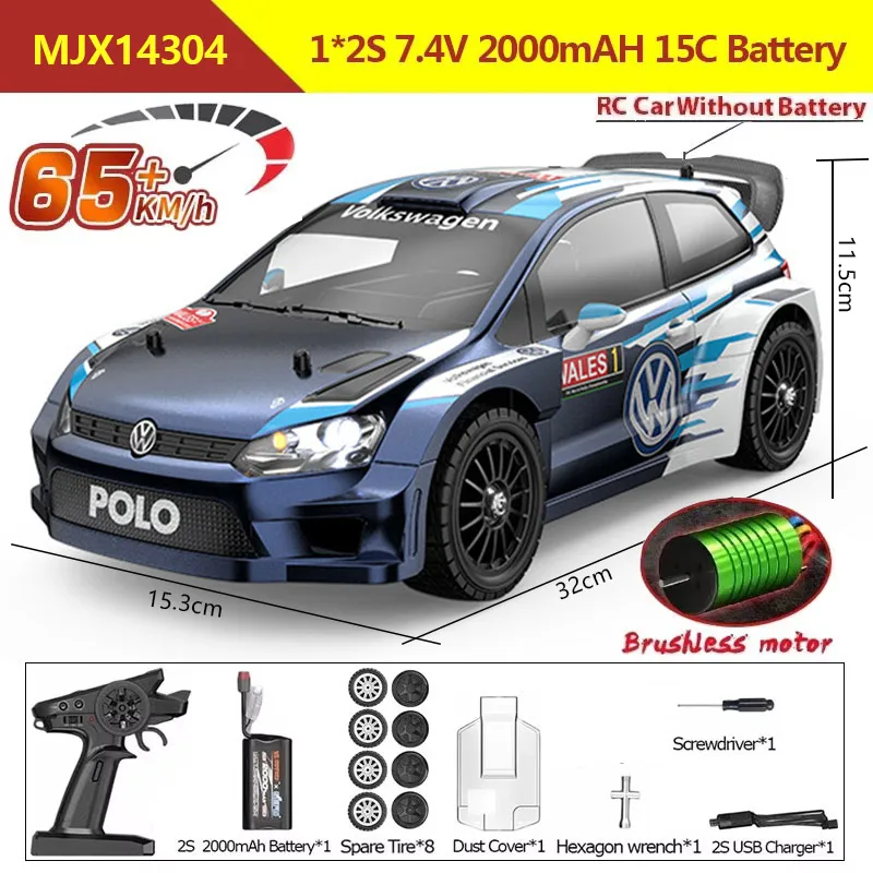 Hyper Go MJX 14301 14302 14303 1/14 4WD RC سيارة 6...