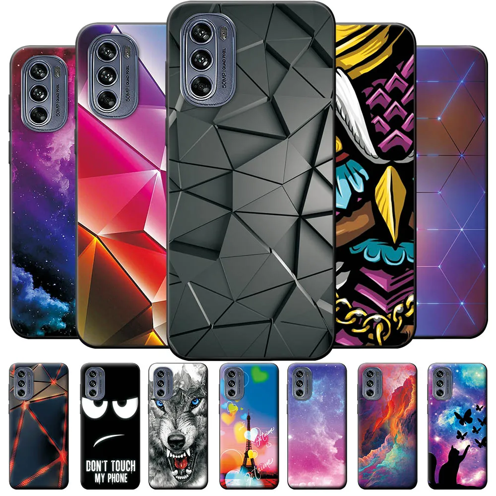 Custodia Per Motorola G62 5G Custodia Cute Animal Cover Posteriore In Silicone Per Motorola Moto G62 5G Cool Phone Bumper Motog62 India 6.5"