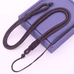 Exquisite Braided Chain with Beaded Charms - DIY Jewelry Making Accessories (Coffee)