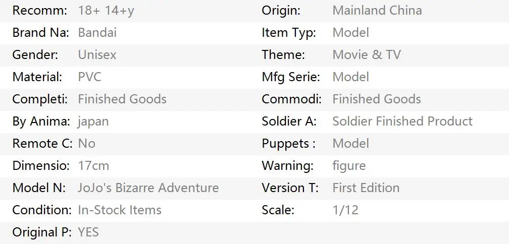 S2c12418c9352437da46c6e8cbdd774fbu - JoJo's Bizarre Adventure UK Shop