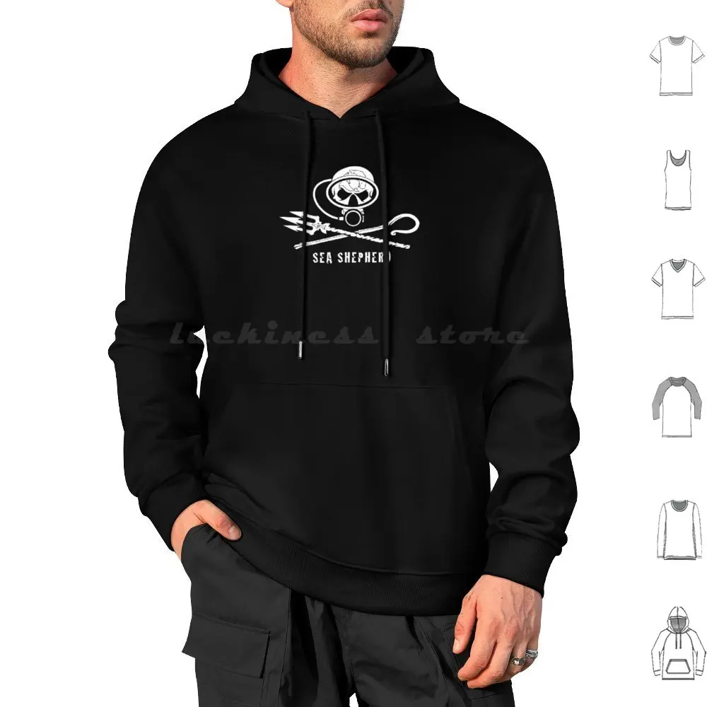 

Conservation Organization Hoodie cotton Long Sleeve Sport Snorkeling Aqualung Scubapro Padi Ssi Naui