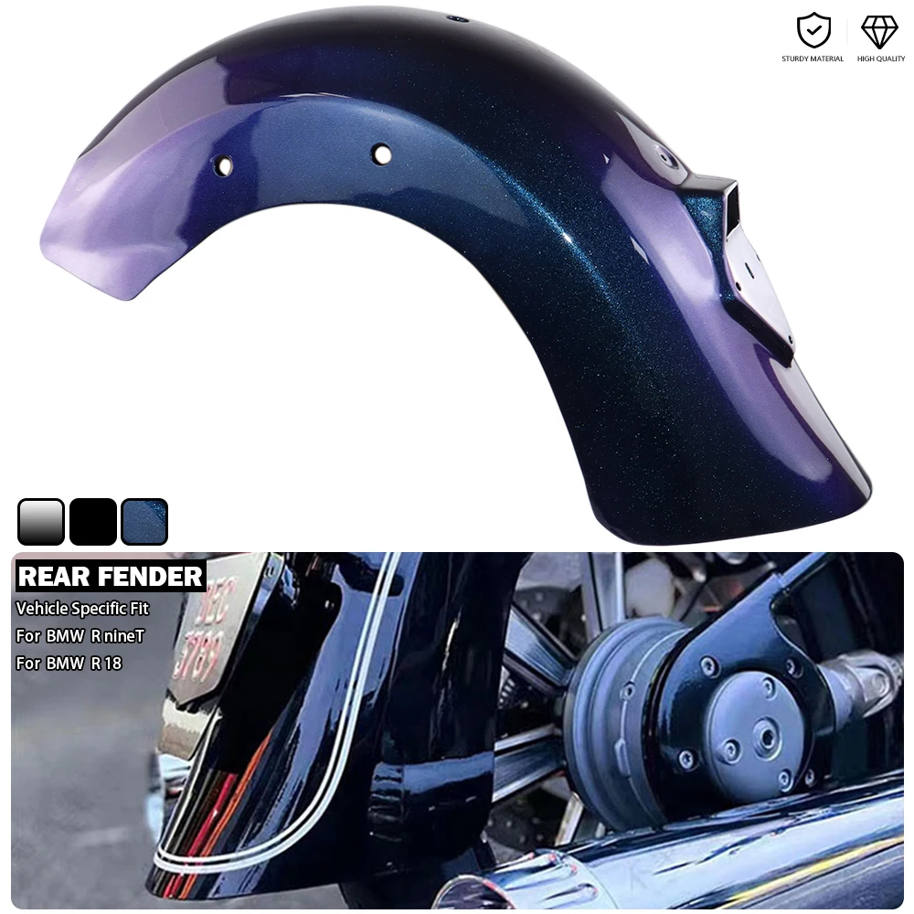 

Motorcycle Rear Fender 719 Option Style Mud Splash Guard Bagger Styling Mudguard Fit For BMW R 18 Classic R18 100 Year 2020-2024