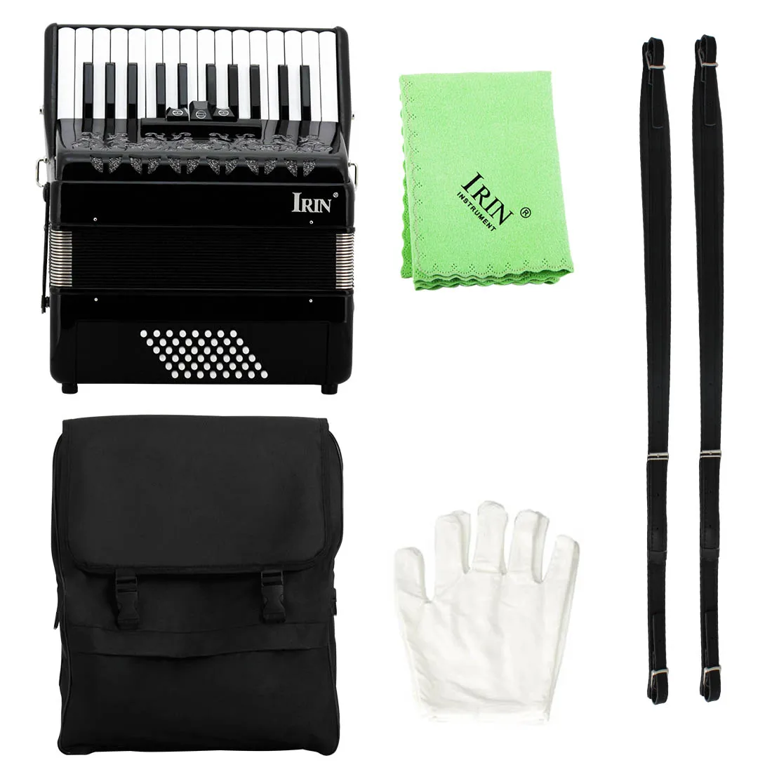 IRIN 41 キー 120 ベースアコーディオンコンサーティーナ