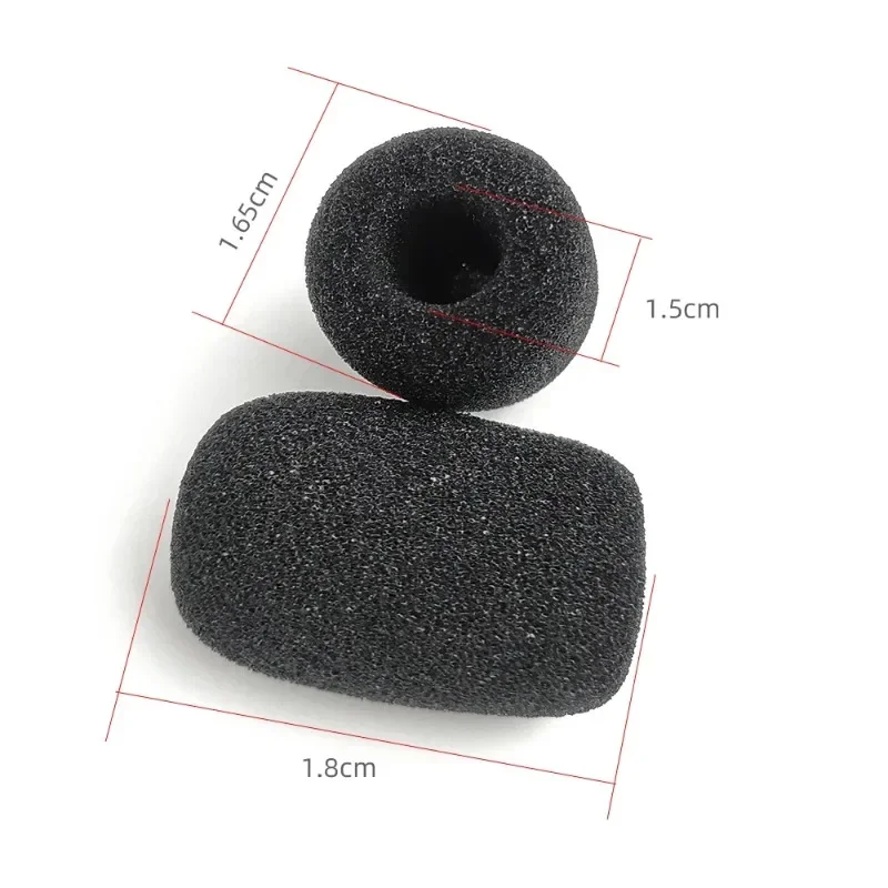 Tactical Headset Microphone Sponge Cover Accessories for Pelto Comtac Shooting Headset Comtac Ii Iii Noise Reduction Headphones