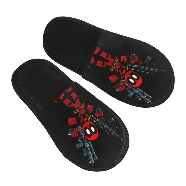 deadpool slippers