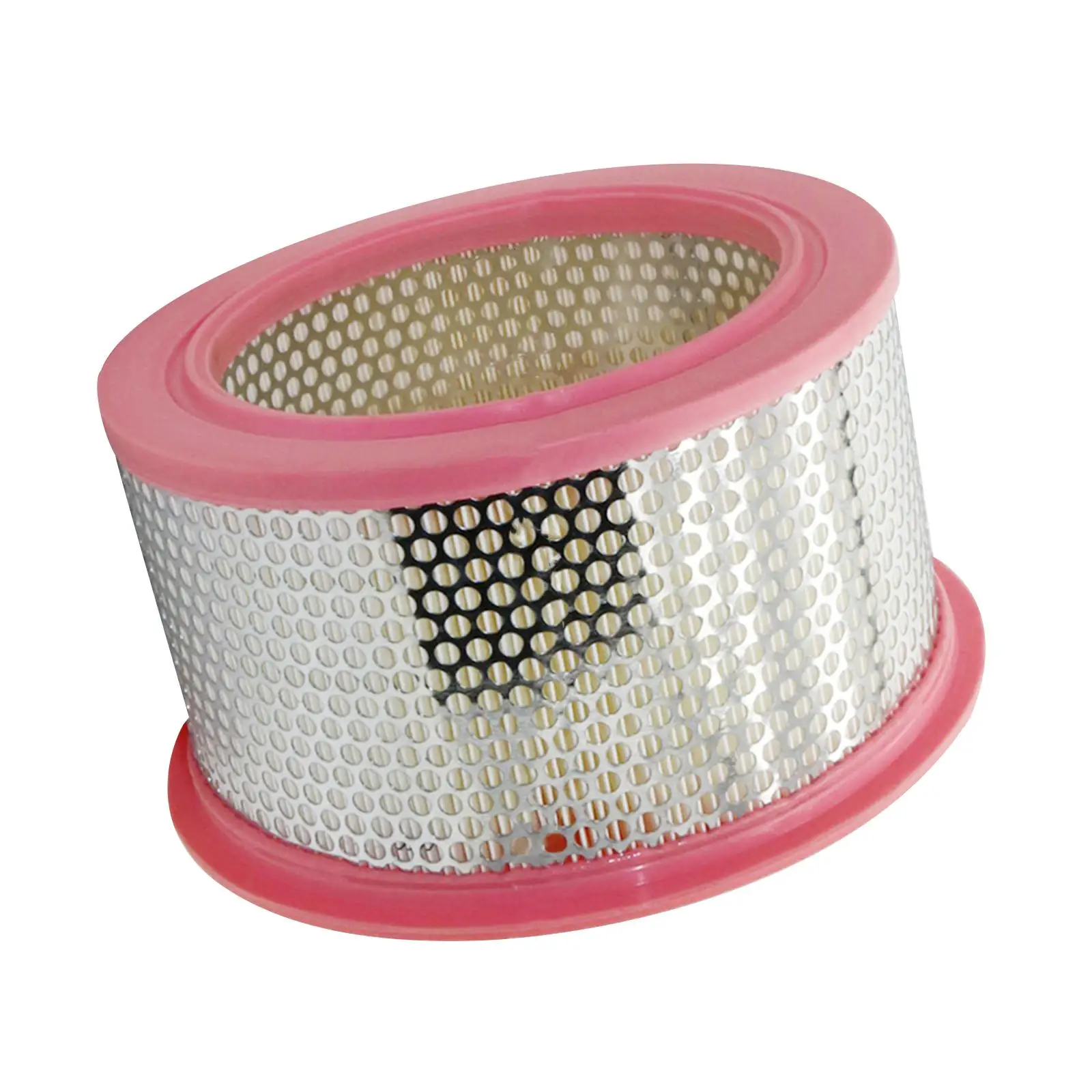 Air Filter Air Cleaner Accessory Pink Compatible Round Direct Replace Silver