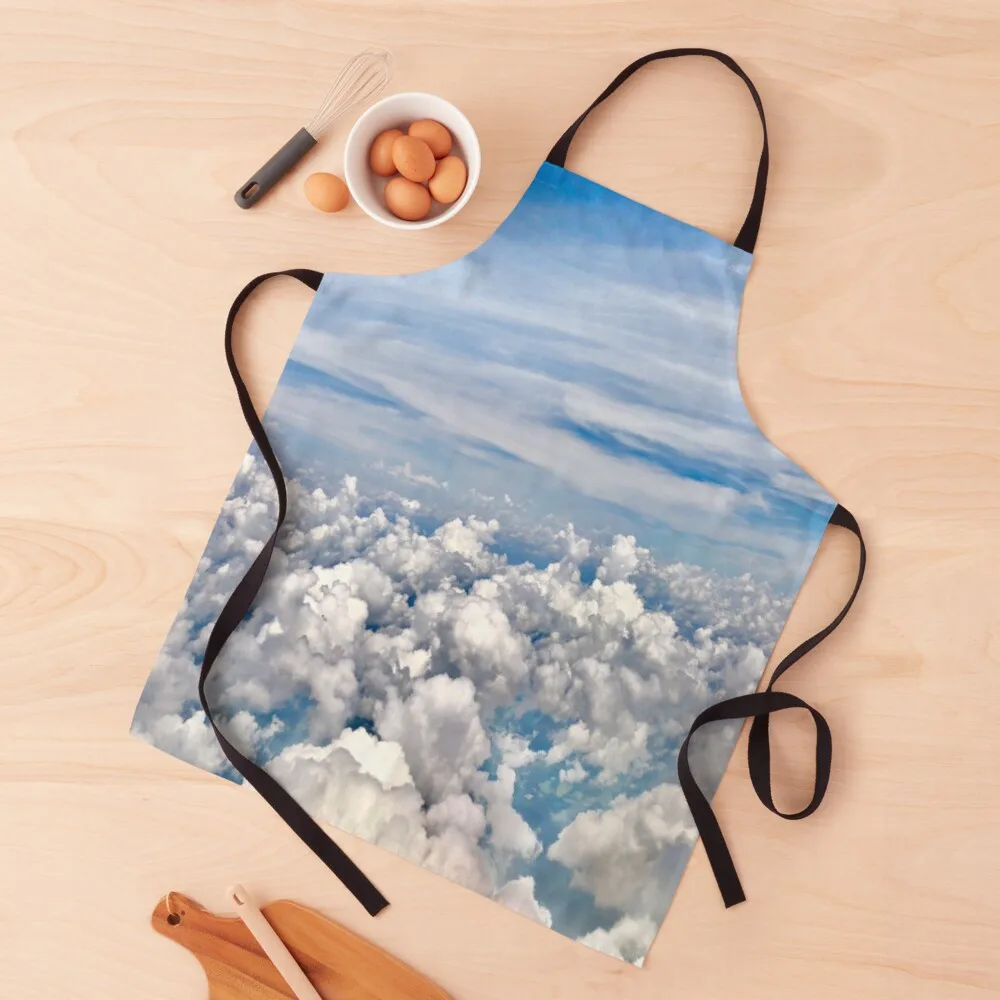 

Clouds On A Plane Apron Sexy Men kitchen Household Items Useful Kitchens For Men Apron