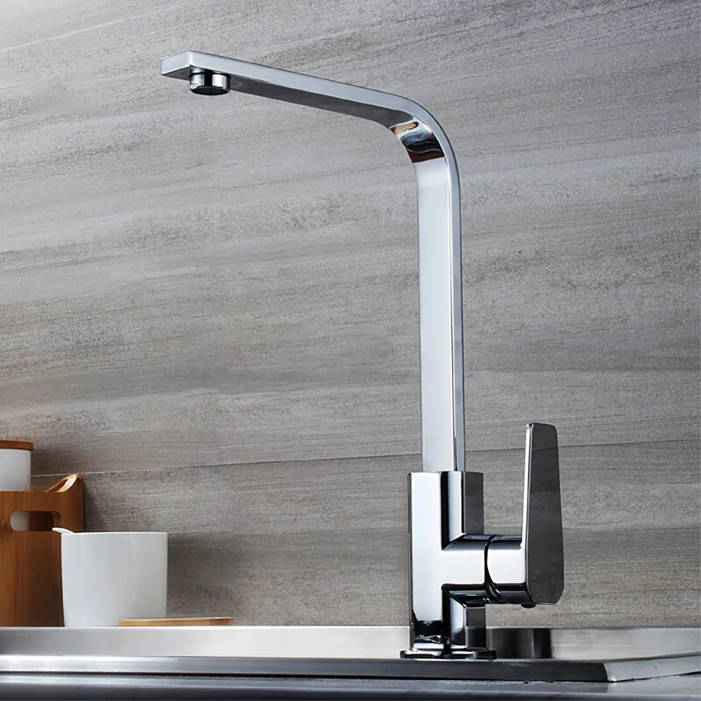 Kitchen Faucet Washbasin Faucet electroplating refined copper hot and cold rotatable faucet accessories