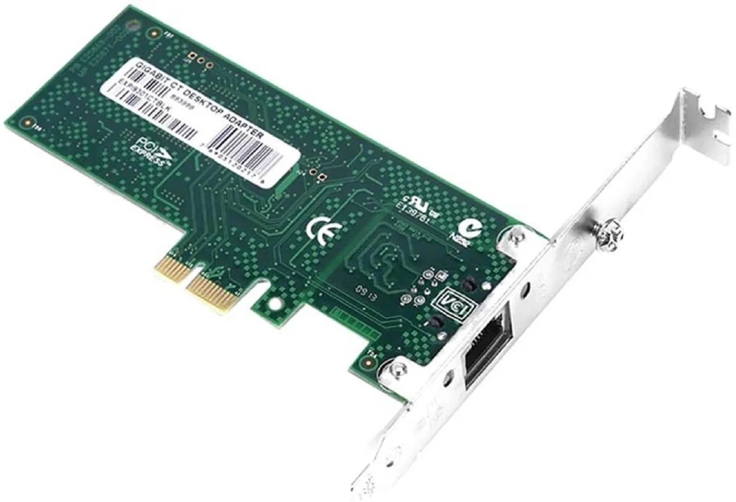 Gigabit Ethernet Converged Network Card Intel EXPI9301CTBLK 10/100/1000Mbps PCI-E Adapter Single RJ45 Port EXPI9301CT Server