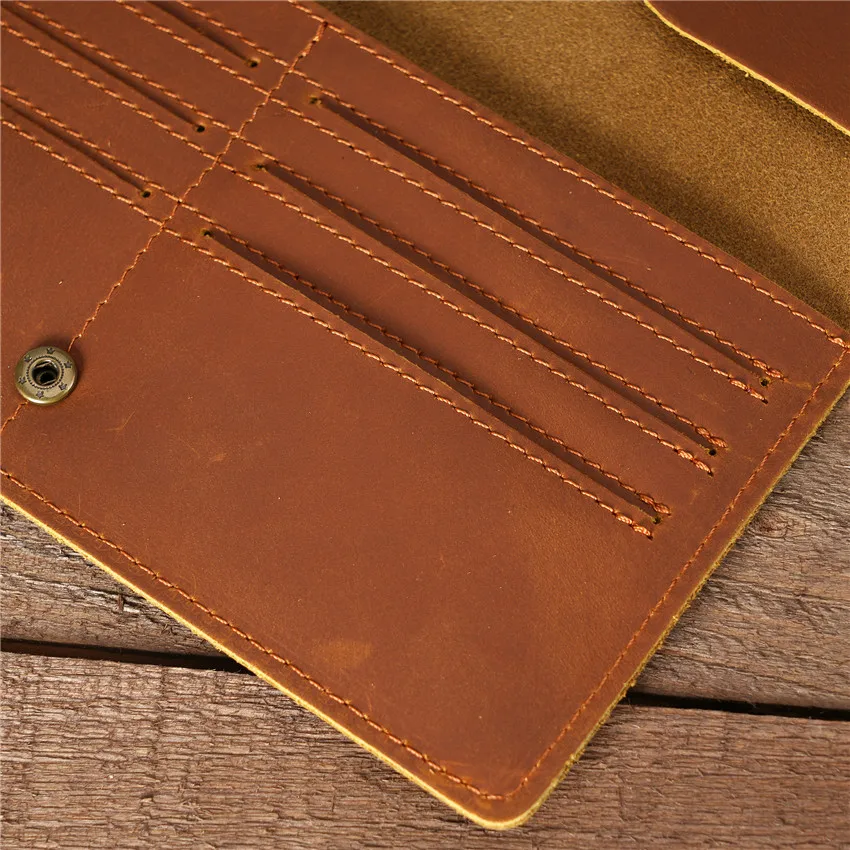 New Men Cow Genuine Leather Business Top Quality Simple Card Holder Leather Credit Card Case Fashion Coin Purse Zipper Purse