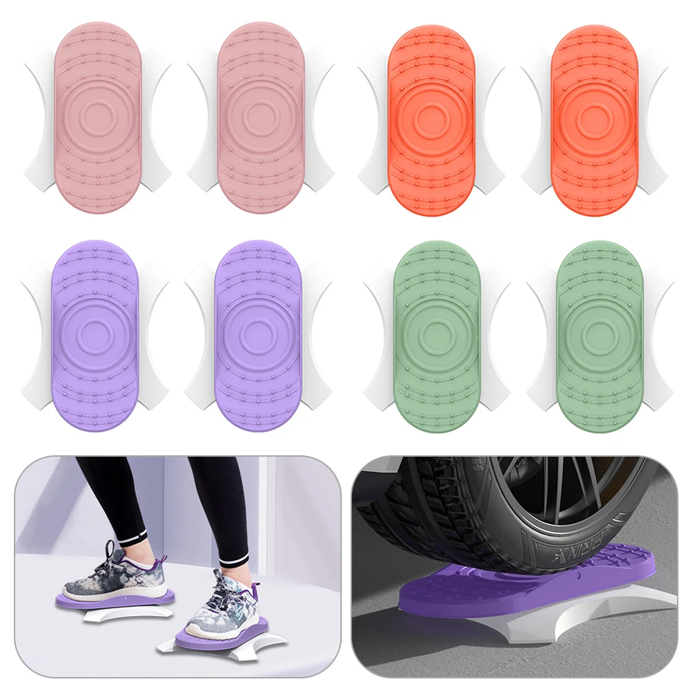 1 Pair Twist Waist Disc Board Foot Massage Plate Body Building Slim Twister Plate Slimming Legs Twist Waist Fitness Gear